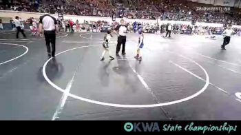 60 lbs Quarterfinal - Devyn Vincent, Lions Wrestling Academy vs Alayna Hanes, Norman Grappling Club