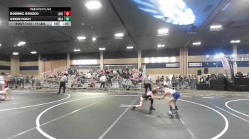 74 lbs Consi Of 8 #2 - Dominic Orozco, Legends Of Gold LV vs Orion Koch, Inland Elite WC