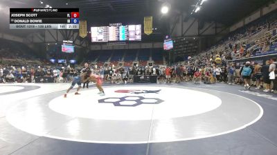138 lbs Champ. Rd Of 64 - Joseph Scott, Florida vs Donald Bowie, Indiana