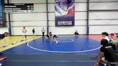 145 lbs Rr Rnd 2 - Seth Karpulk, Parabellum Wrestling Academy vs Matthew Meadows, Alien Outsider