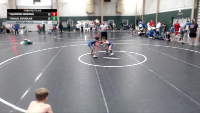 70 lbs 5th Place Match - Quinton Weihing, Sherman Challengers vs Khalil Douglas, Sherman Challengers