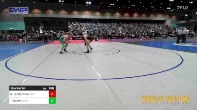 138 lbs Round Of 64 - Russell Dickerman, Sweet Home vs Teague Brown, Syracuse Wrestling Club (Utah)