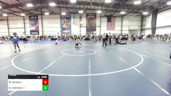 145 lbs Consi Of 32 #1 - Mehki Araujo, RI vs Brady Hohlman, NY