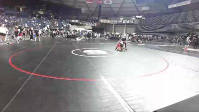 126 lbs Champ. Round 1 - Brant Clark, Toppenish USA Wrestling Club vs Ethan Boldbaatar, Unattached