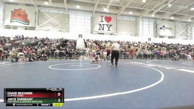 56 lbs Round 3 - Chase Beichner, Club Not Listed vs Jayce Sargeant, Long Beach Gladiators Wrestling