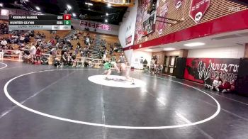 144 lbs Cons. Round 3 - Keenan Hamel, Green River vs Hunter Glynn, Kelly Walsh