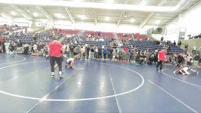 85 lbs Cons. Round 2 - Milo Fawcett, North Summit Wrestling Club vs Daxton Telford, Sanderson Wrestling Academy