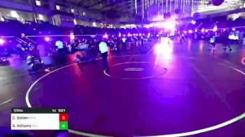 126 lbs Consi Of 8 #1 - Camdyn Golden, Rockets vs Guy Williams, Columbus HS