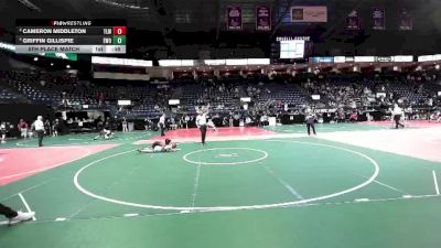 100 lbs 5th Place Match - Griffin Gillispie, EWO3 vs Cameron Middleton, TLWA