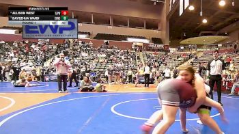 170 lbs Round 1 - Allison West, Team Zulpo Perryville Wrestling vs Dayezhua Ward, Springdale Youth Wrestling Club