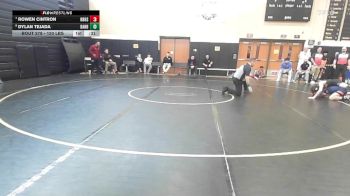 120 lbs Consi Of 8 #2 - Rowen Cintron, New Britain vs Dylan Tejada, Danbury