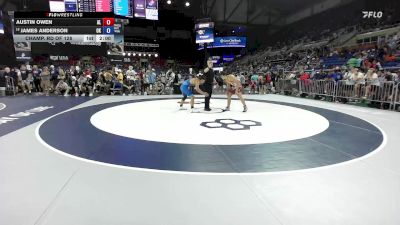 144 lbs Champ. Rd Of 128 - Austin Owen, AL vs James Anderson, OK