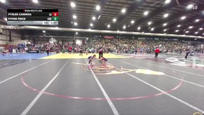 55 lbs Champ. Round 1 - Pyper Price, Camel Kids Wrestling vs Fynlee Cabrera, Eastside United