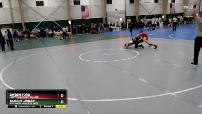 174 lbs Champ. Round 2 - Jayden Ford, Labette Community College vs Taaron Lavicky, Southwest Minnesota State