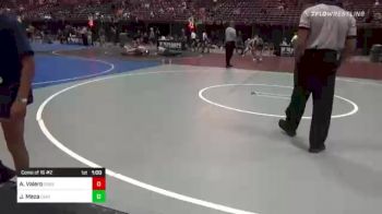 95 lbs Consi Of 16 #2 - Andre Valero, 208 Spartans vs Jesse Meza, Central Catholic