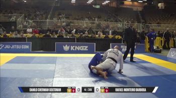 Rafael Monteiro Barbosa vs Danilo Cherman Goltsman 2025 Pan Jiu Jitsu IBJJF Championship