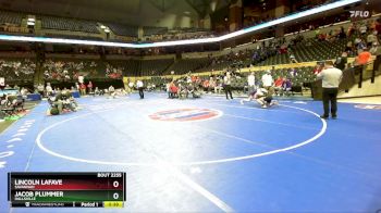 150 Class 2 lbs Cons. Round 2 - Lincoln LaFave, Savannah vs Jacob Plummer, Hallsville