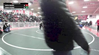 125 lbs Champ. Round 1 - Ariela Nunez, Cathedral City vs Sofia Ibarra, Eleanor Roosevelt