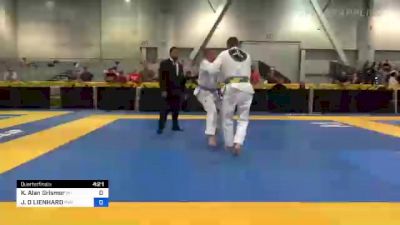 Kenny Alan Grismer vs JOSEPH D LIENHARD 2022 World Master IBJJF Jiu-Jitsu Championship