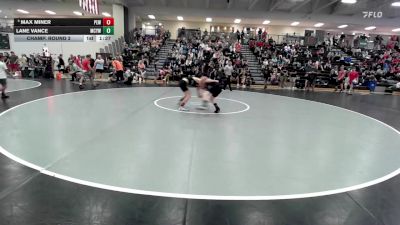 105 lbs Champ. Round 2 - Lane Vance, McDonald County Youth Wrestling vs Max Miner, Prodigy Elite Wrestling