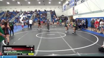 126 lbs Cons. Semi - Kristine Comia, Long Beach Poly High School Wr vs Rei Ikeda, Irvine High School
