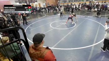 150 lbs Champ. Round 1 - Judah Brazle, Post Falls vs Cruz Campbell, Mt. Spokane
