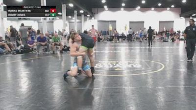 135 lbs Rr Rnd 4 - Tobias Mcintyre, Mat Warriors Fire - BHSE vs Henry Jones, VA Team Predator - BHSE