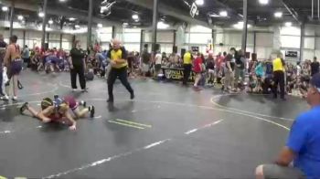 72 lbs Round 3 (6 Team) - Ty Martin, Team Iowa Red vs Jake Munsterman, American Gladiators-Red