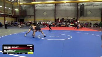 165 lbs Cons. Round 3 - Brenden Barlett, Wadsworth vs Kyle Wheeler, Parkersburg South