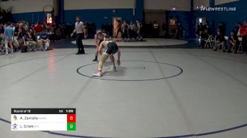 145 lbs Prelims - Aidan Zarrella, North Kingstown vs Levi Cram, Otter Valley