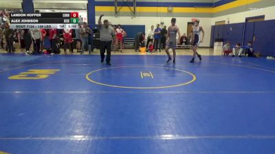 139 lbs Round Of 16 - Landon Hoffer, Connellsville vs Alex Johnson, Kiski Area