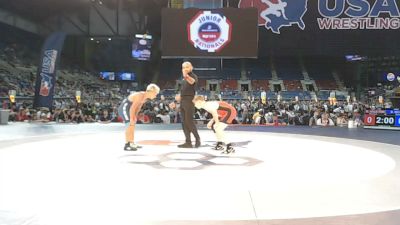 132 lbs Champ. Rd Of 128 - Braiden Hale-Toomey, Wisconsin vs Brock Nice, Maine