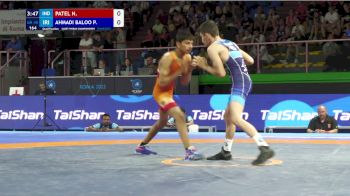 45 kg Qualif. - Neeraj Patel, India vs Payam Balootaki, Iran