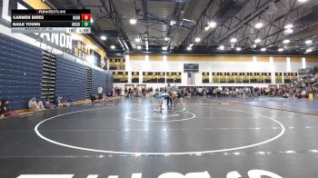 124 lbs Round Of 16 - Carmen Bires, Burrell vs Baile Young, McGuffey