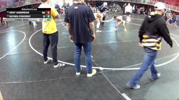 150 lbs Cons. Semi - Addy Anderson, Fremont Wrestling Club vs Raynea Pokorny, Central Valley