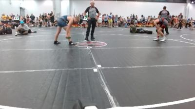 115 lbs Round 2 (4 Team) - Kash Brownlow, Slate Wrestling Academy vs Huck McLaulin, Backyard Brawlers Red