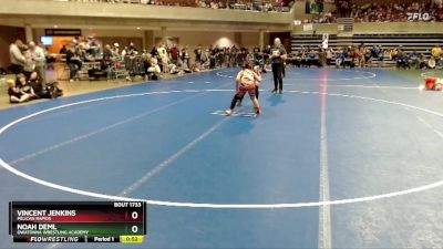 95 lbs Cons. Round 2 - Noah Deml, Owatonna Wrestling Academy vs Vincent Jenkins, Pelican Rapids