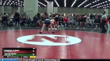 184 lbs Round 1 (16 Team) - Shaeden Scheidt, St. Cloud State vs Trever Begin, Mercyhurst