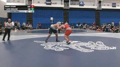 285 lbs Cons. Semi - Henry Sturn, CSU-Pueblo vs Laith Ibrahim, Colorado School Of Mines