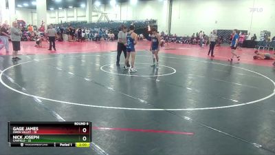 150 lbs Round 6 (10 Team) - Gage James, Owen Valley vs Nick Joseph, Canfield