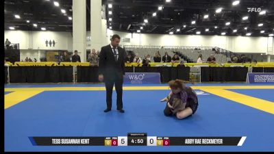 Abby Rae Reckmeyer vs Tess Susannah Kent 2025 World IBJJF Jiu-Jitsu No-Gi Championship