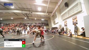 105 lbs Round Of 16 - Chris Tsosie, Claremore Wrestling Club vs Tucker Nuckolls, Morris Wrestling Association