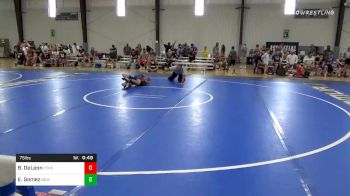 75 lbs Quarterfinal - Brayden DeLeon, Othello WC vs Ethan Gomez, New Mexico