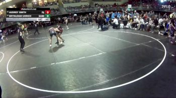 120 lbs Cons. Round 1 - Audrey Smith, Palmer vs Brynleigh Uhrich, Grand Island Legacy Girls Wrestling Club