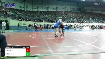 150 lbs Round Of 16 - Cailey Miller, Sand Springs HS vs Zoee Clark, Noble Takedown Club