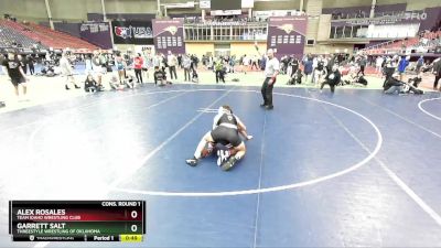 132 lbs Cons. Round 1 - Garrett Salt, Threestyle Wrestling Of Oklahoma vs Alex Rosales, Team Idaho Wrestling Club