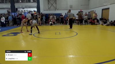 102 lbs Consy 2 - Dylan Brown, Yough vs Brenan Leapline, Albert Gallatin