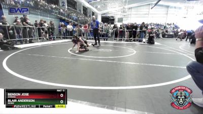 64-67 lbs Round 4 - Benson Jose, Kansas vs Blair Anderson, Derby