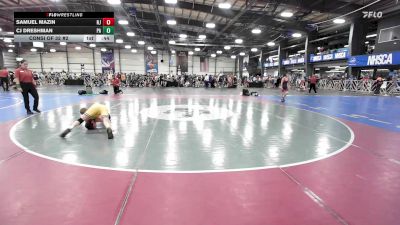90 lbs Consi Of 32 #2 - Samuel Mazin, NJ vs Cj Dreshman, PA