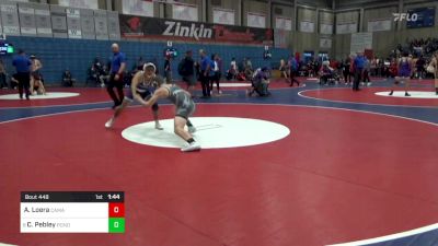 160 lbs Round Of 16 - Antonio Loera, Camarillo vs Christian Pebley, Ponderosa